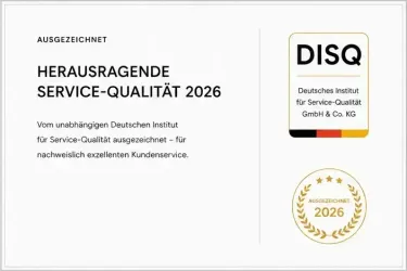 Herausragende Service-Qualität 2026